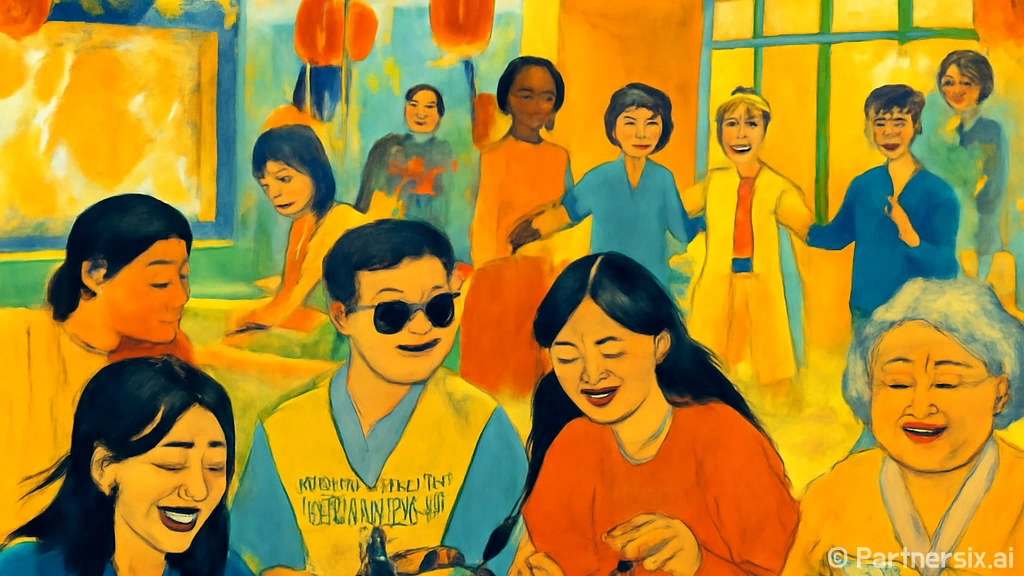 울산 시각장애인복지관 한가위 가족대잔치 풍성