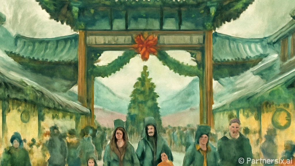 울산 크리스마스 테마버스와 남목마성시장 겨울여행