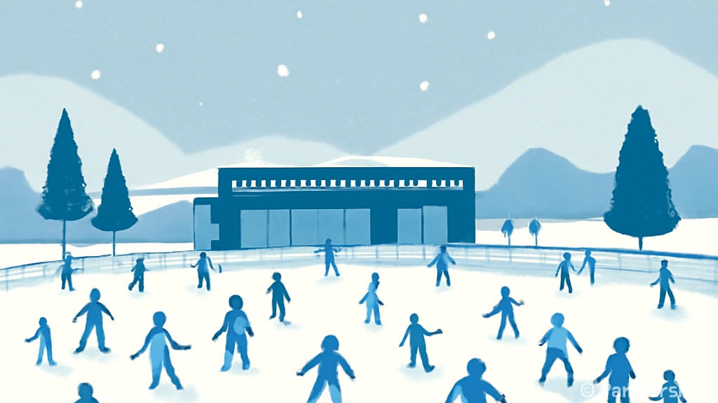 울산 문수호반광장 꿀잼빙상장 개장