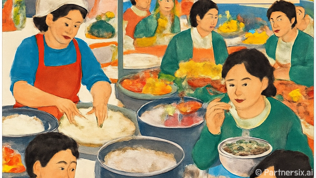 울산 신정시장 먹거리 천국