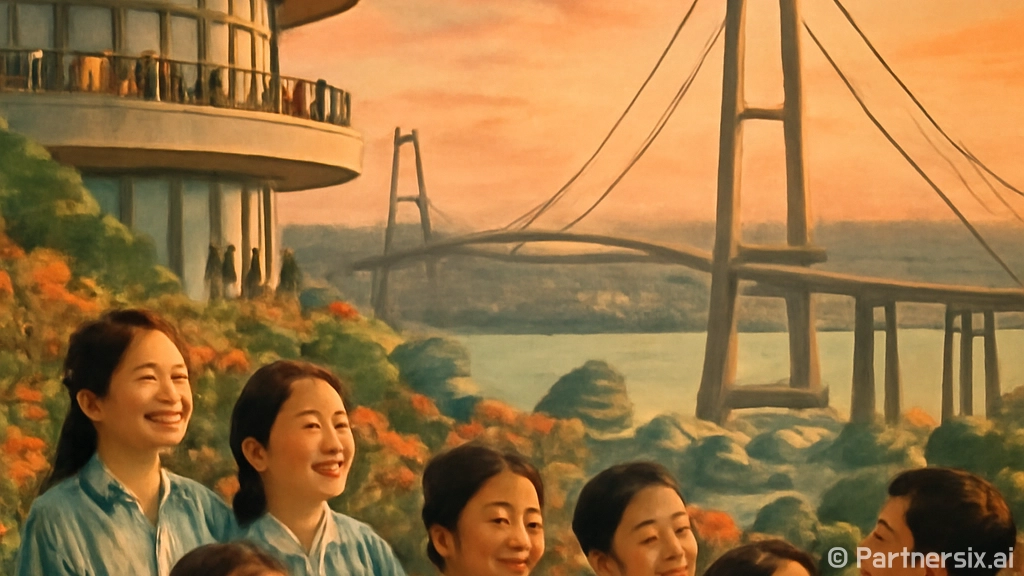 울산대교 전망대에서…