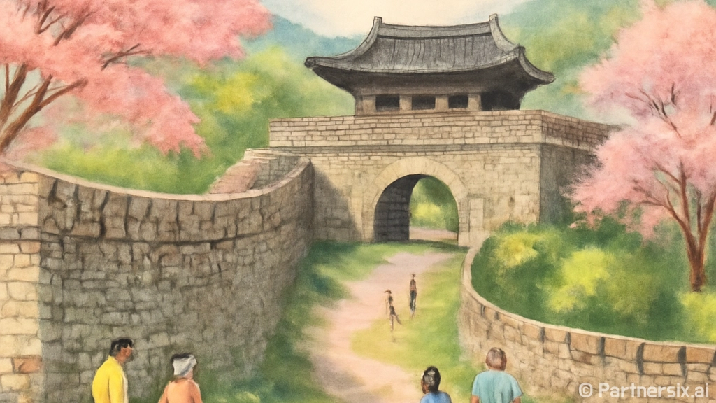 울산 언양읍성 봄 …