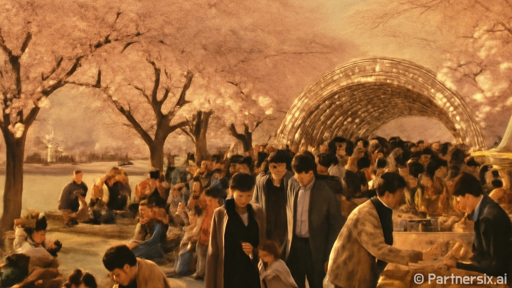 궁거랑 벚꽃 한마당, 봄날의 축제 성황