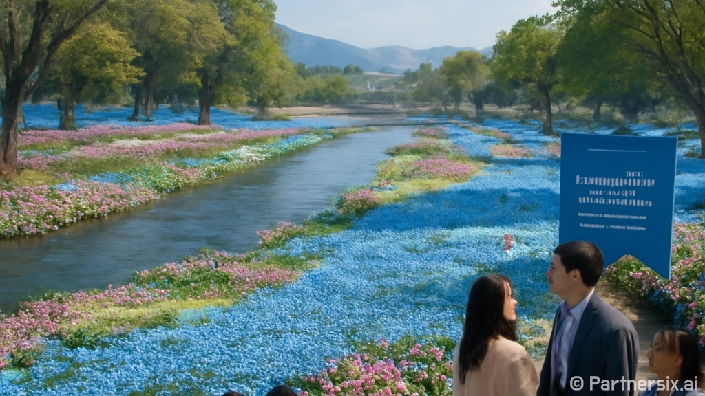 울산 태화강 봄꽃축…
