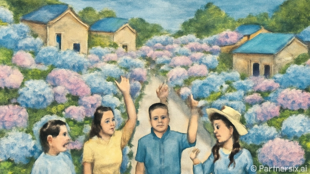 울산 장생포 수국축…