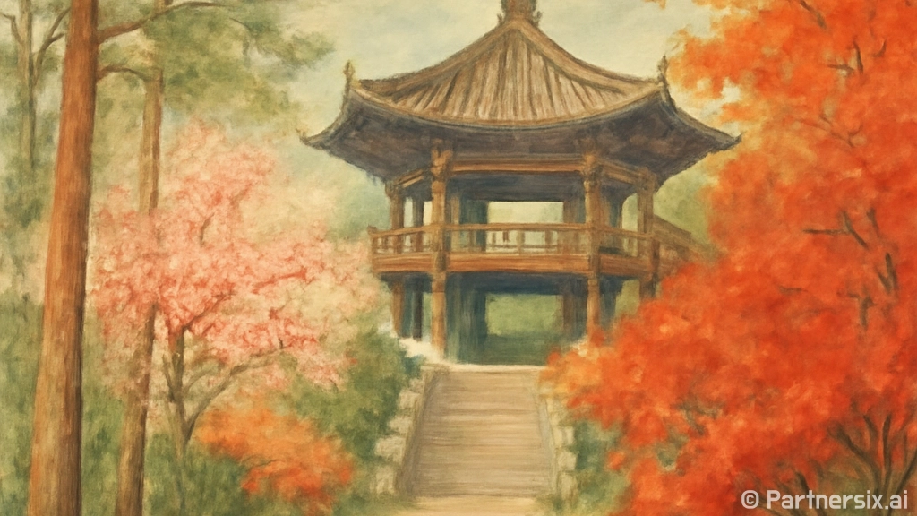 울산 함월루, 달 …