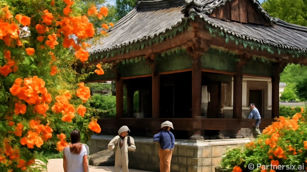 울산 동헌 능소화 …