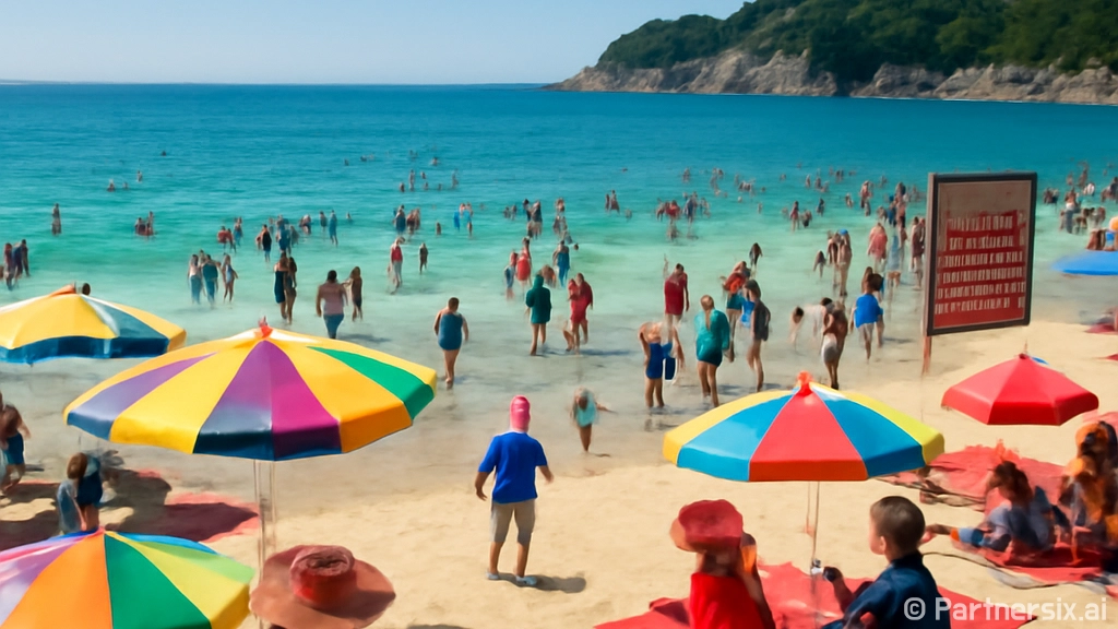 울산 일산해수욕장 …