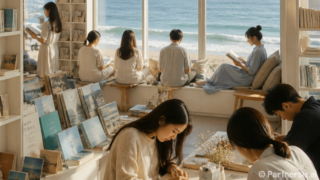 1년에 단 한 번, 바다도서관 개관