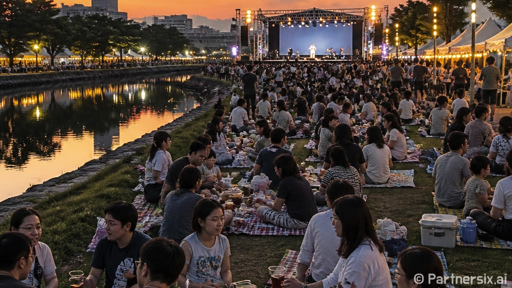 회야강 축제, 강과 사람이 어우러진 축제 현장