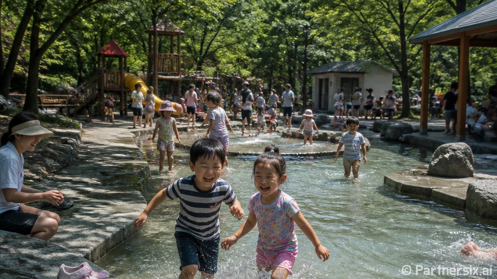 울산 동구 바드래공원, 여름 무더위 쉼터
