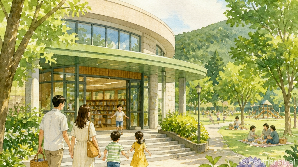 울산 북구 기적의도서관과 중산어린이공원 나들이