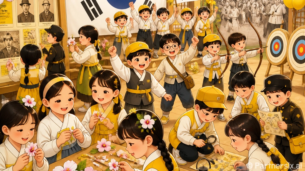 태극기 품고 독립군…