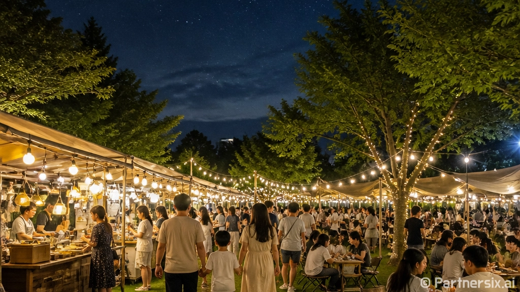 울산대공원 가든나이트마켓, 여름밤 힐링 명소
