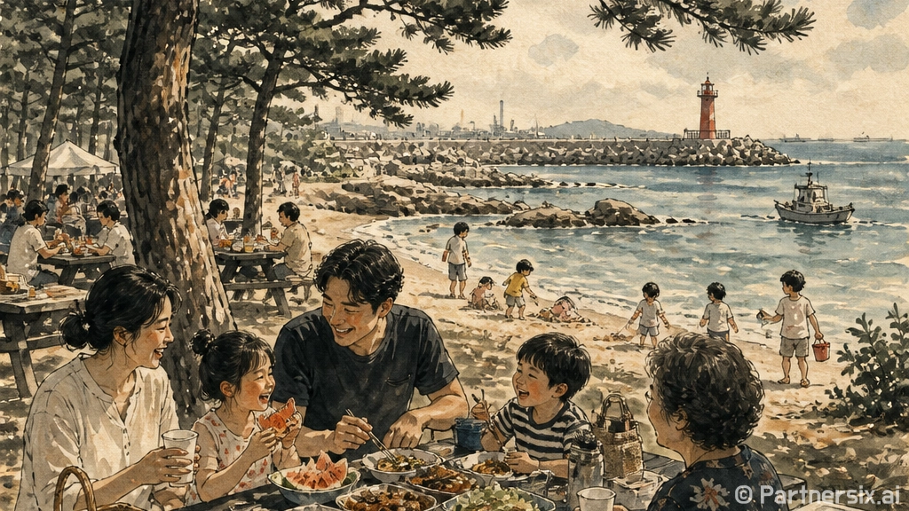 울산 주전 보밑항 피크닉장 완벽 가이드
