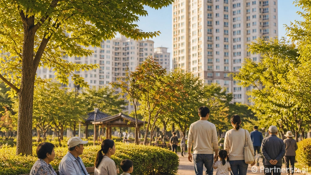 울산 중구 장현공원, 초록 미로 정원 산책