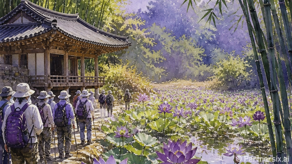 1달만 개방, 울산 회야댐 연꽃 명소