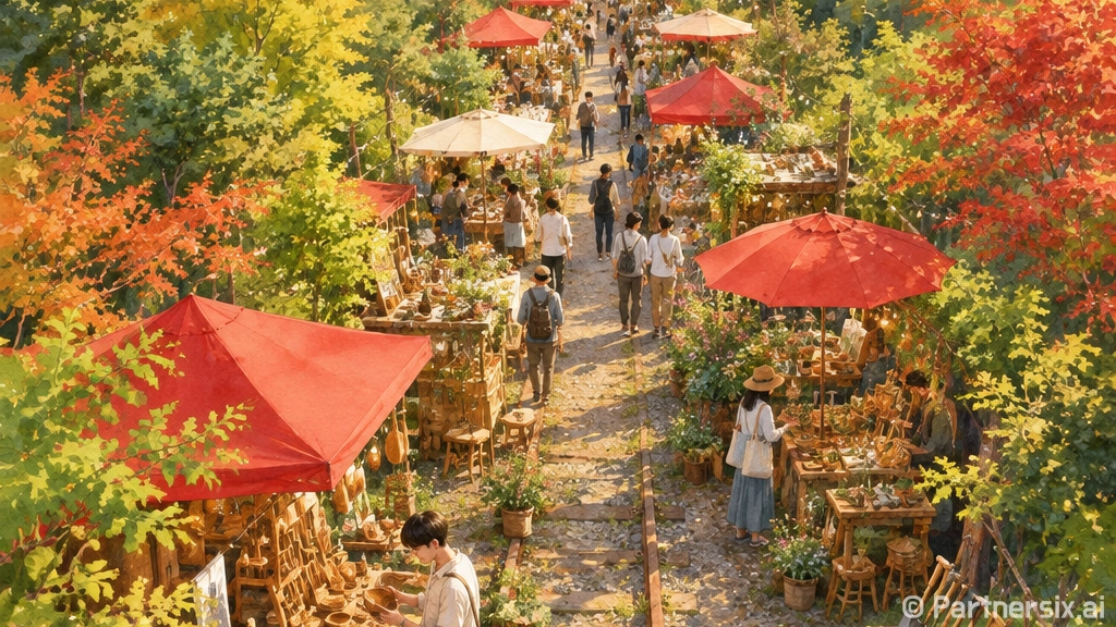 울산 북구 도심 속 감성 피크닉 마켓