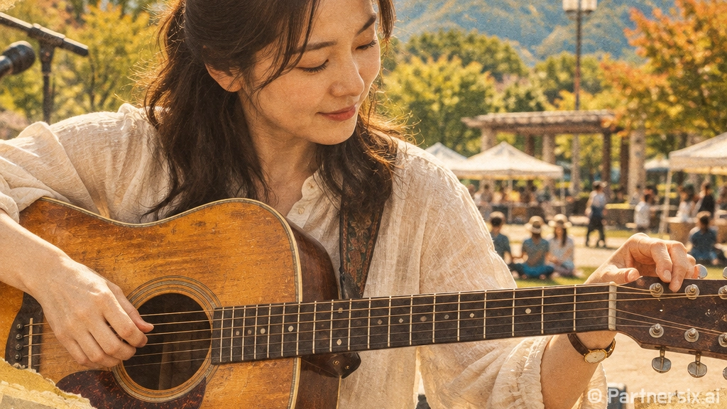 통기타 선율로 물든 울주 작천정 축제