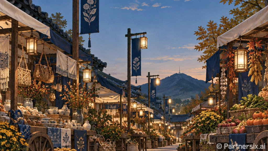 울산 신정시장 반반한 마켓과 야시장 풍경