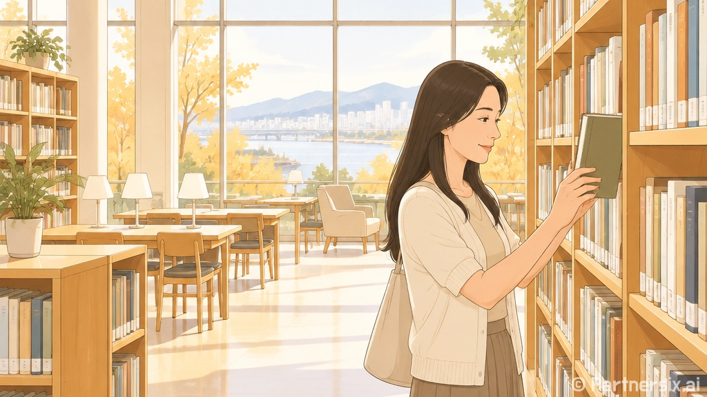 가을 독서 명소 울산 도서관 탐방기