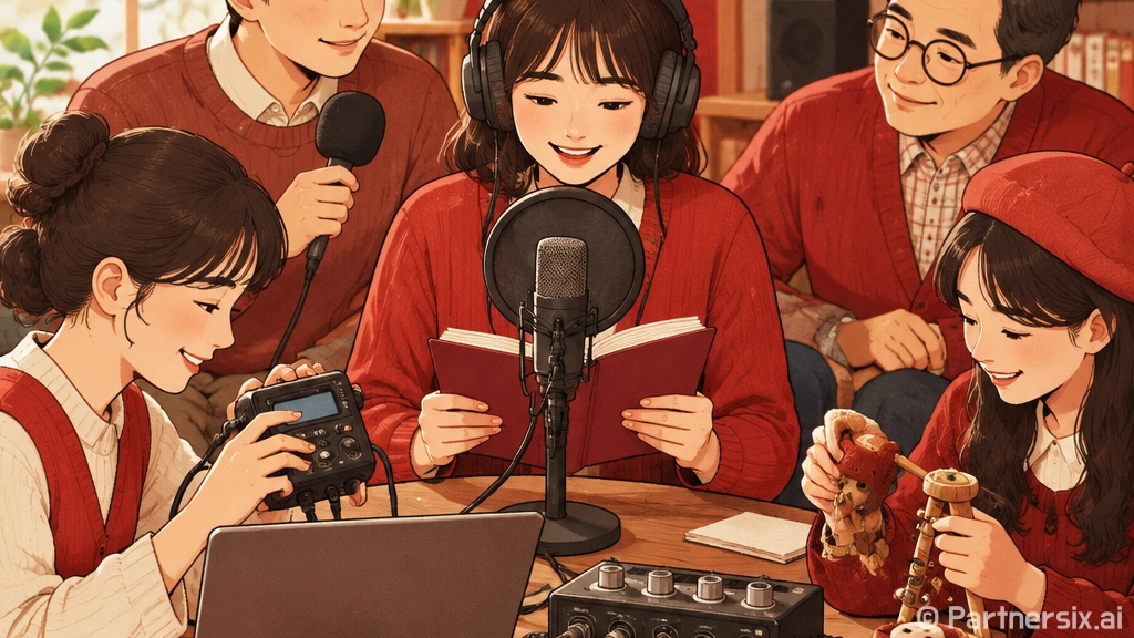 10월 가족 오디오북 제작 프로그램