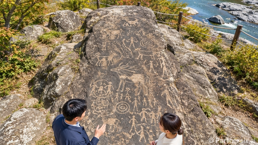 달빛 아래 빛난 반구대 암각화 야별행
