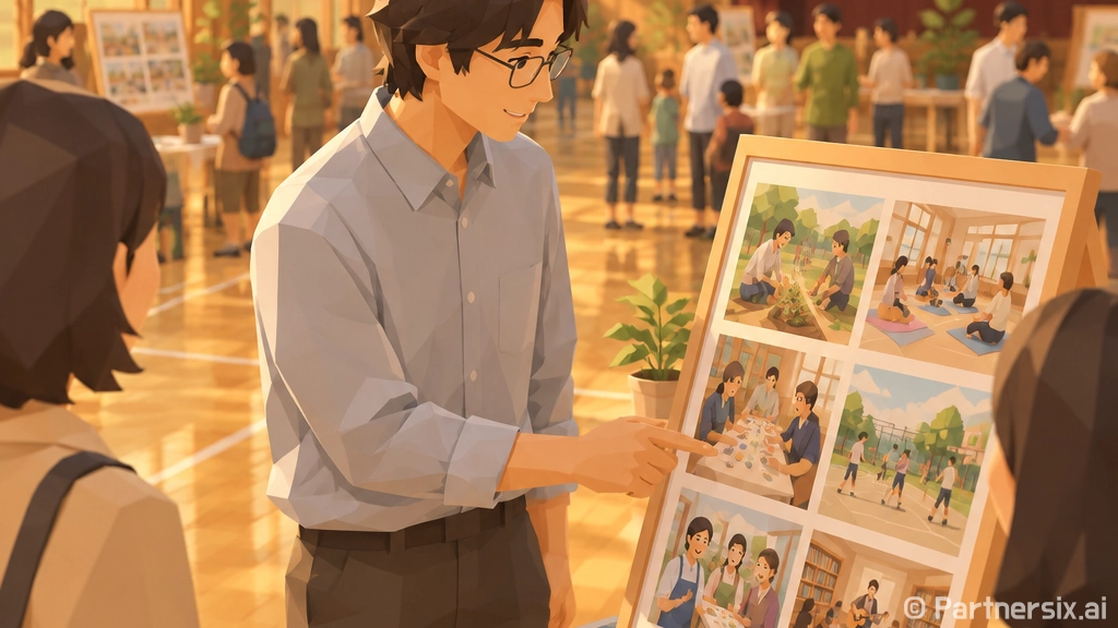 삼산동 주민자치센터 발표회와 운동회 성황