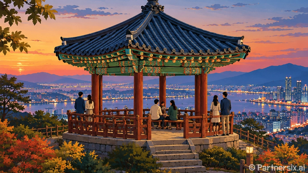 울산 함월루, 달 품은 야경 명소