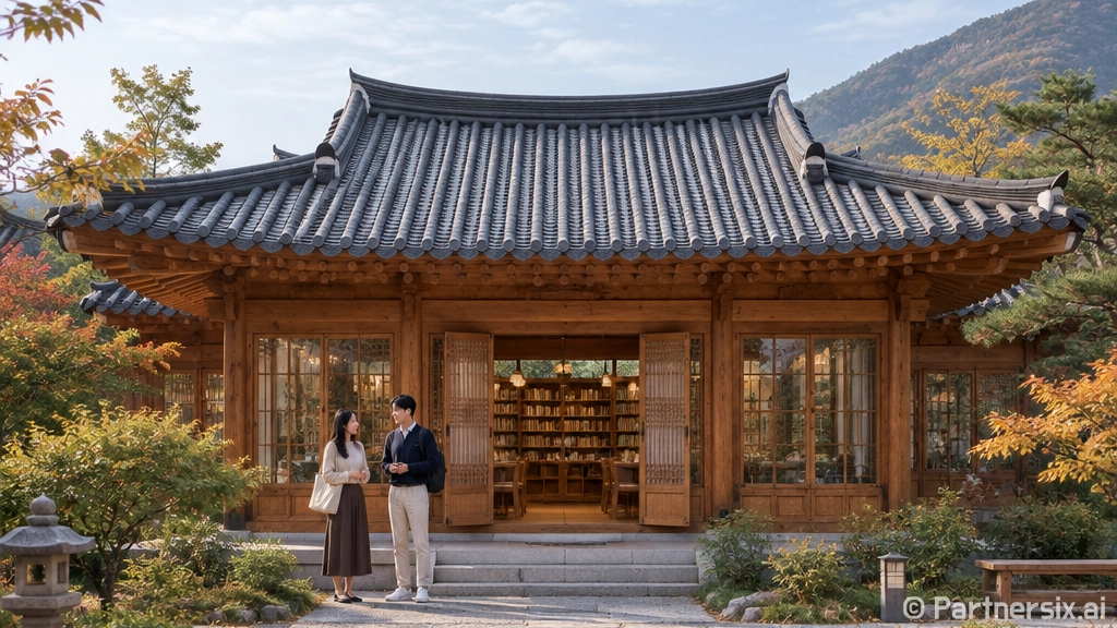 울산 한옥서 가족과 즐기는 독서 공간