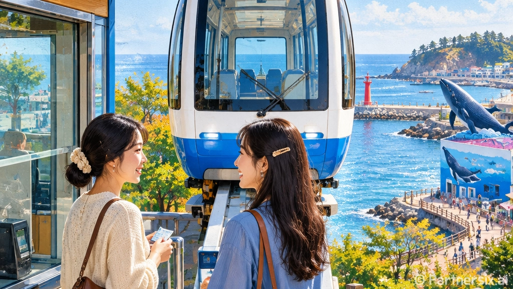 울산 장생포 모노레일, 가족 여행 명소로 주목