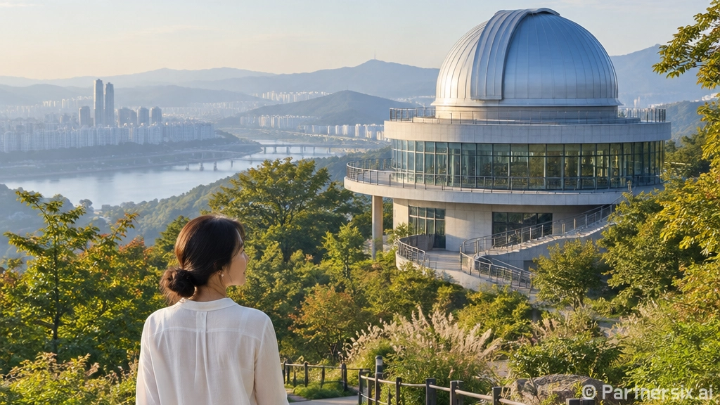 울산 북구 염포전망대 절경 산책길