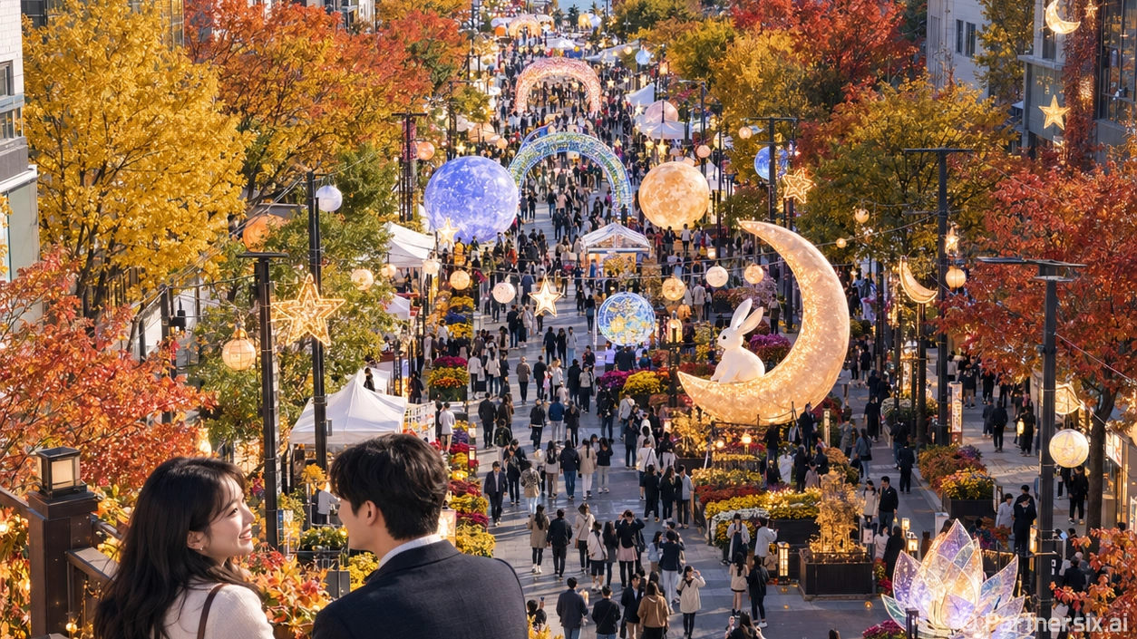 왕생로 빛거리축제, 울산 남구 가을밤 빛내다