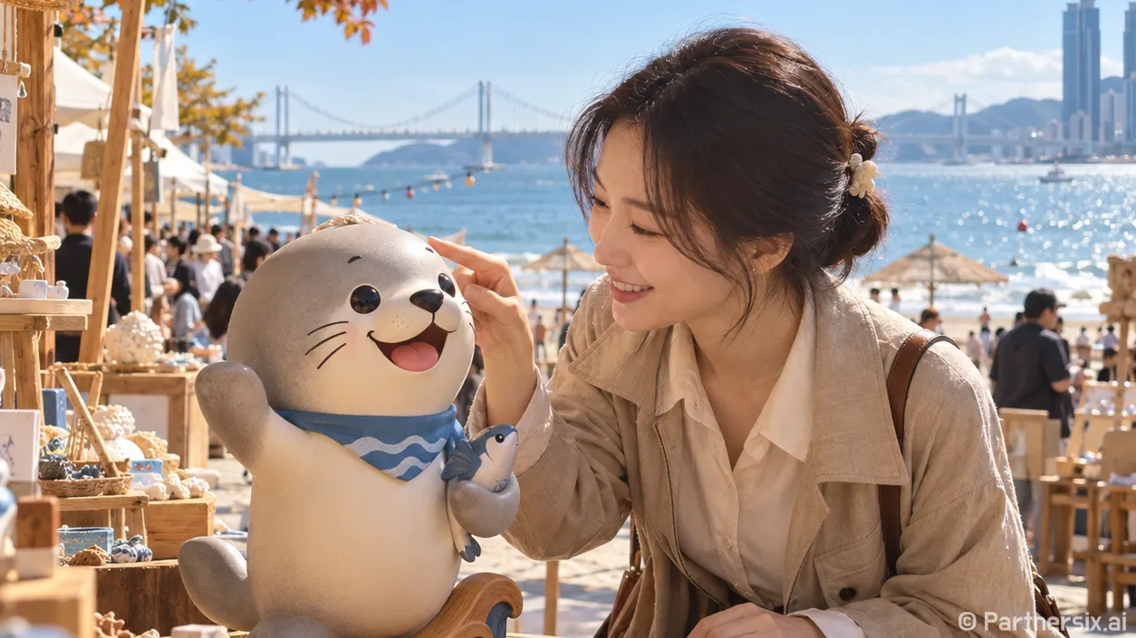 광안리에 뜬 해몽 삼총사