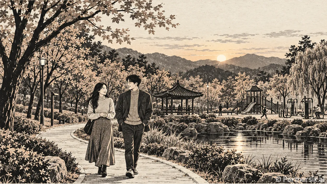 가을빛 머무는 화봉공원