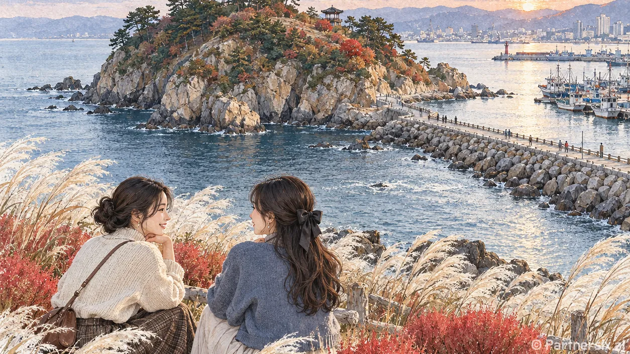 가을빛 물든 슬도 한 바퀴