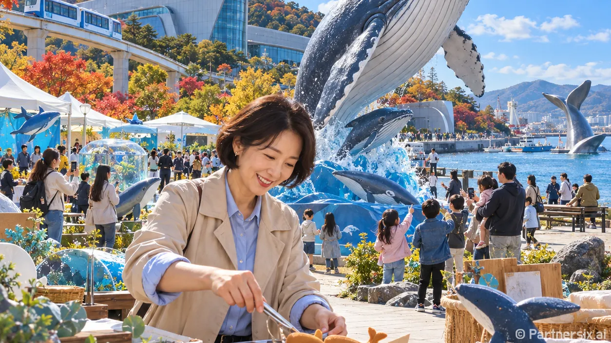 장생포를 수놓은 고래행진