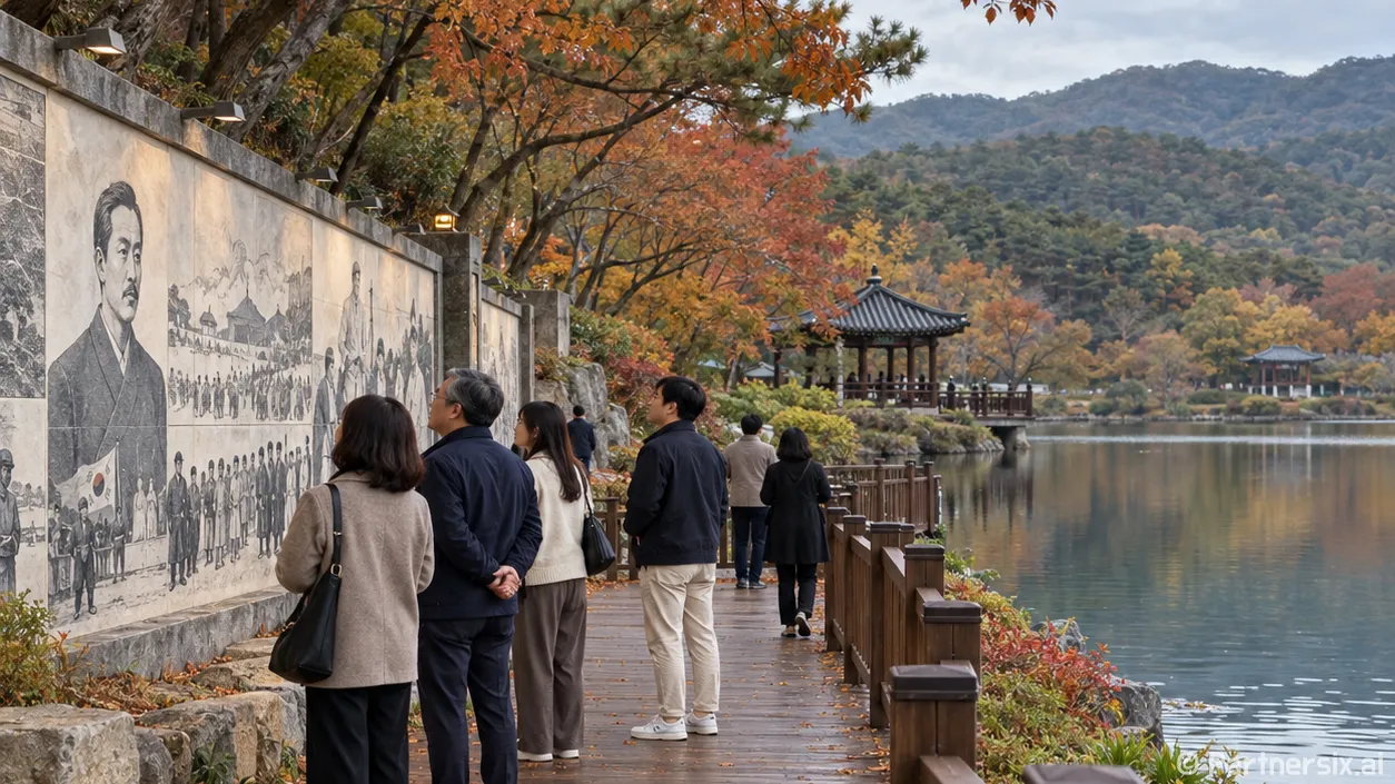 호수길에 새긴 독립의 뜻