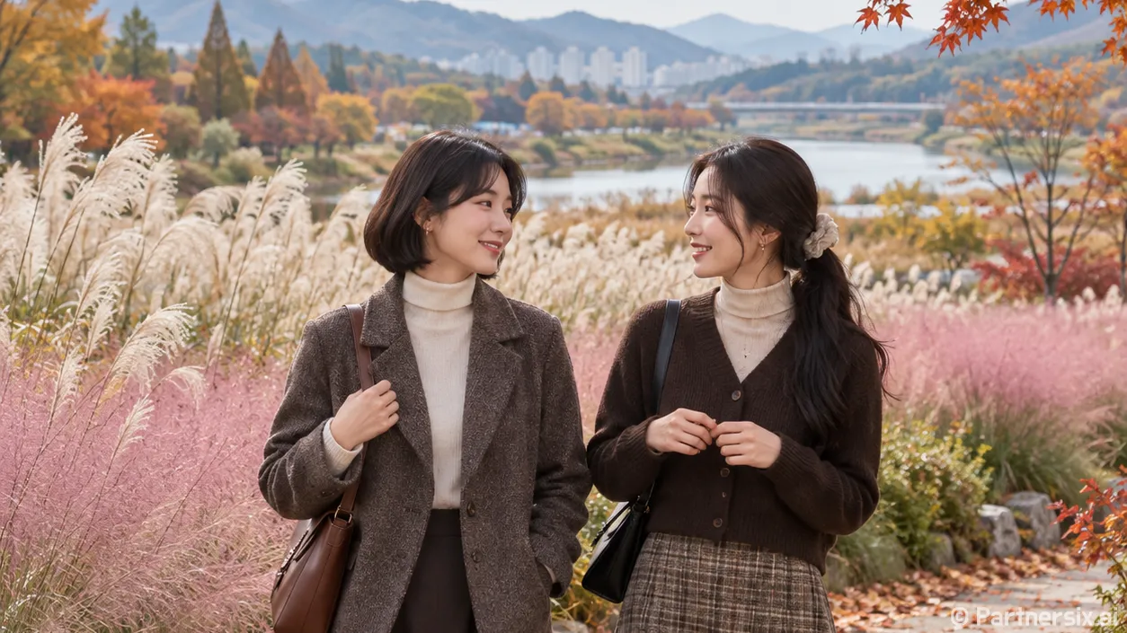 가을빛 품은 태화강정원