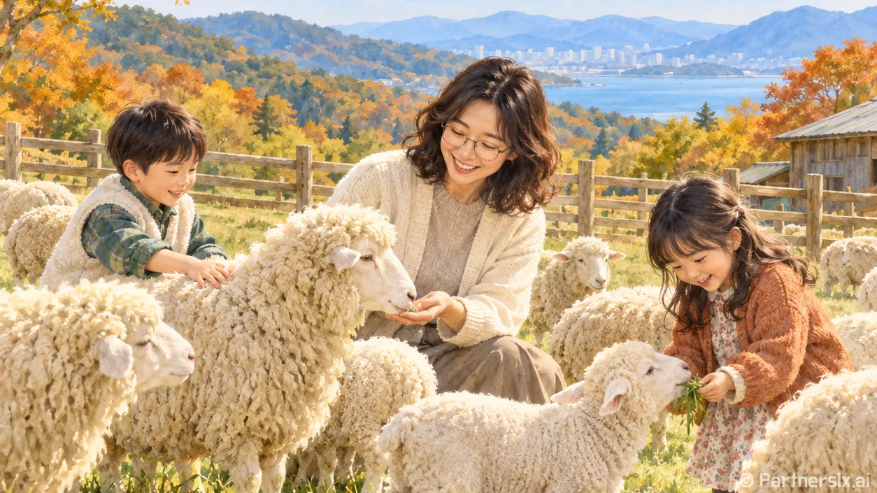 양떼와 만드는 가족의 주말