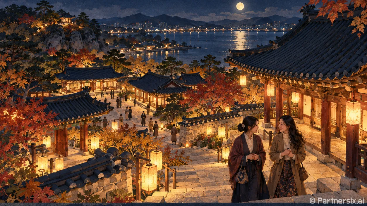 달빛 아래 깨어난 울산 유산