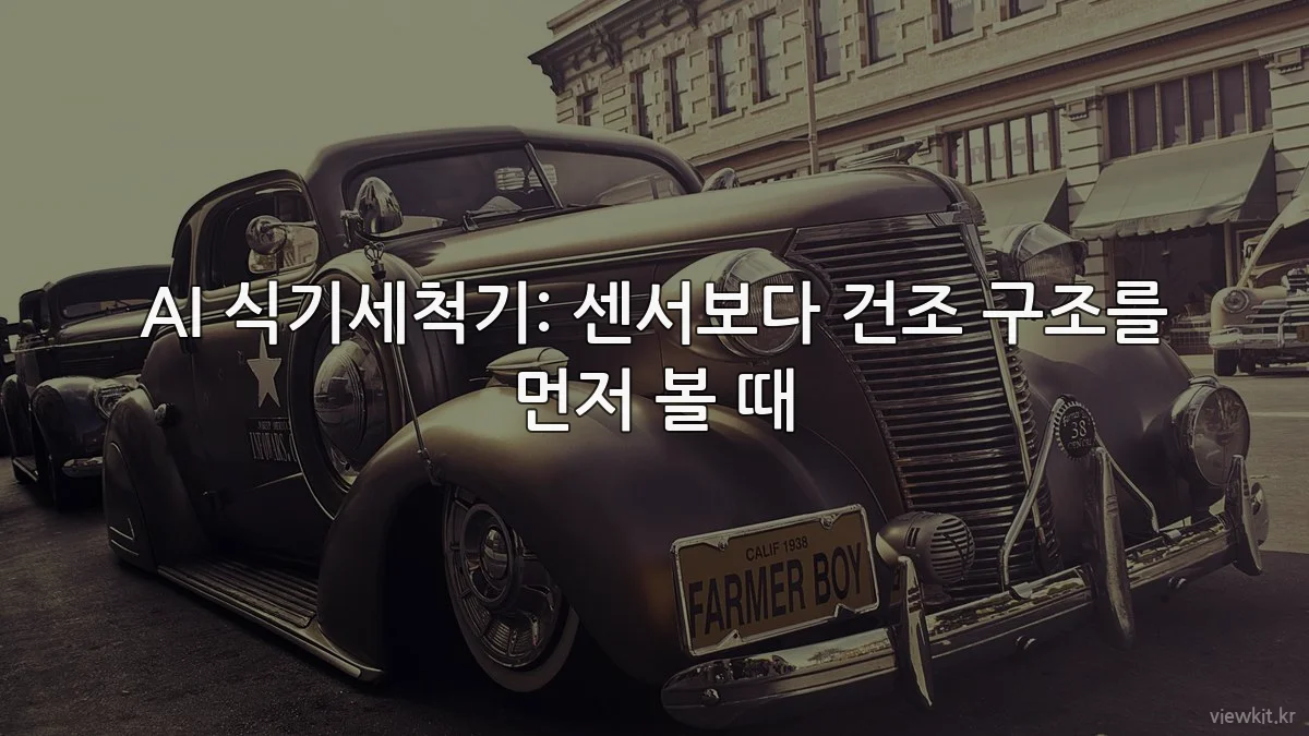 AI 식기세척기: 센서보다 건조 구조를 먼저 볼 때