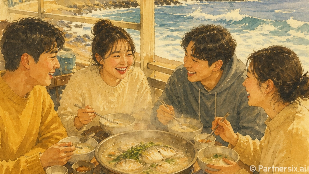 속초 물곰탕 맛있게…