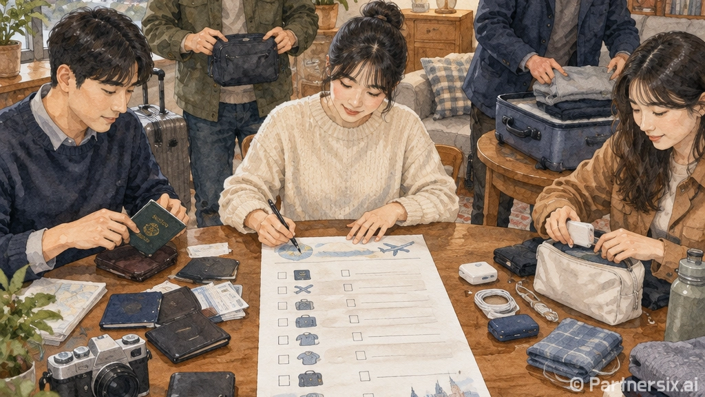 해외여행준비물리스트 만드는 방법, 짐 줄이면서 빠뜨리지 않으려면 이렇게