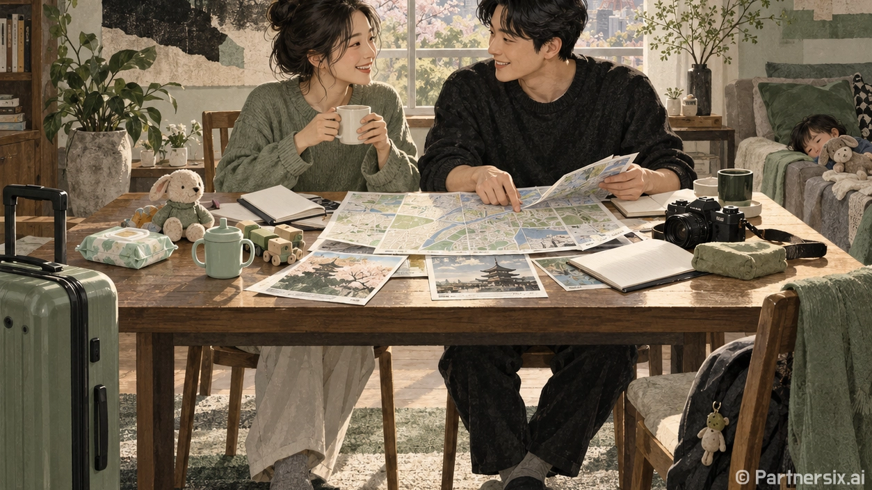 도쿄 가족여행 처음…