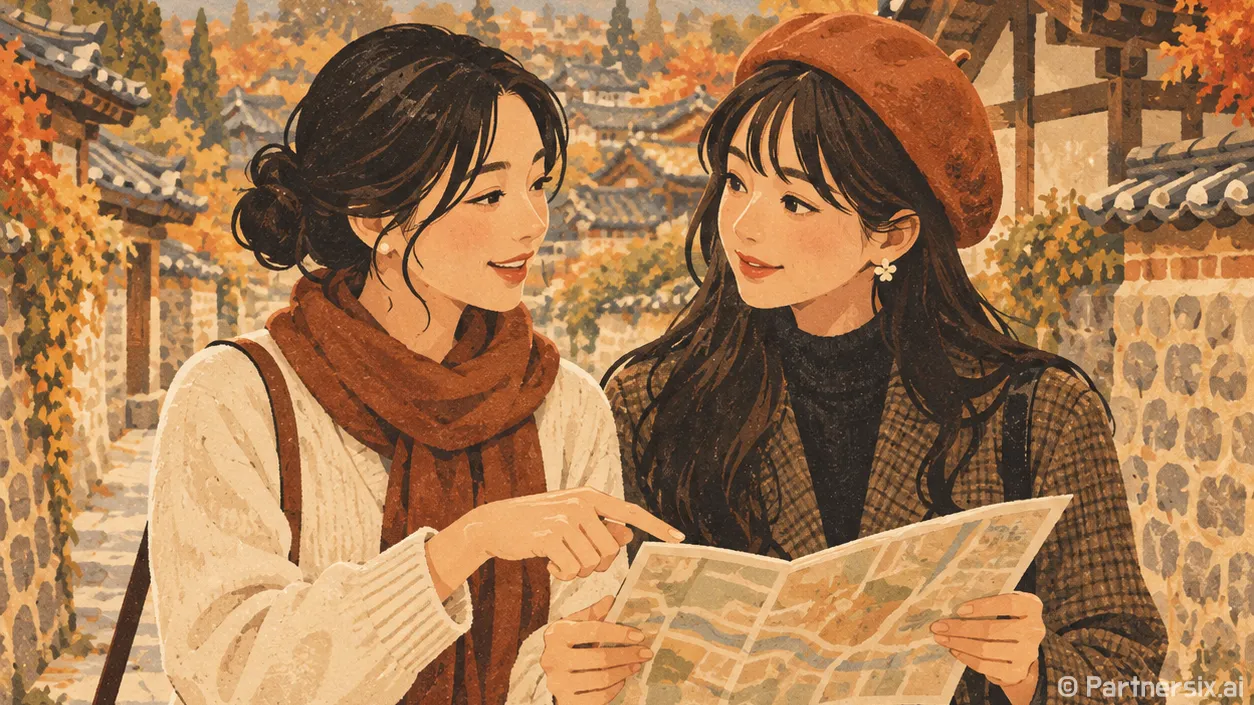 전주 뚜벅이 여행 하루 동선 짜는 방법
