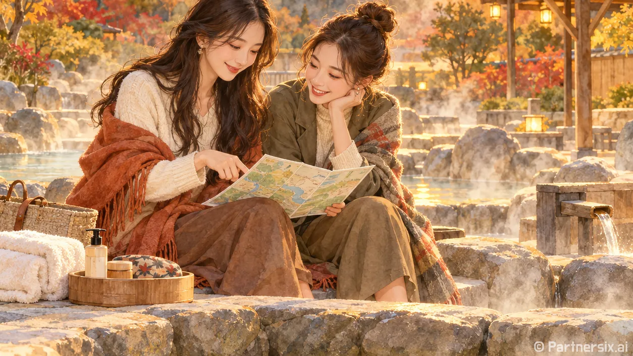 겨울 온천 여행 편하게 계획하는 방법