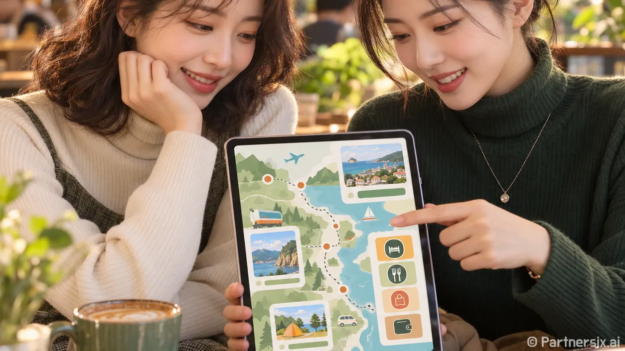 커플 여행 어플로 …