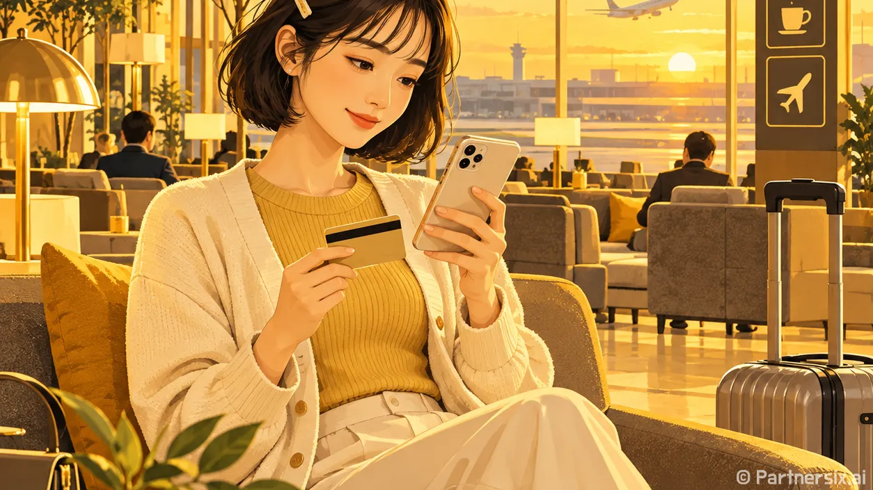 공항 라운지 처음 이용할 때 확인하는 방법