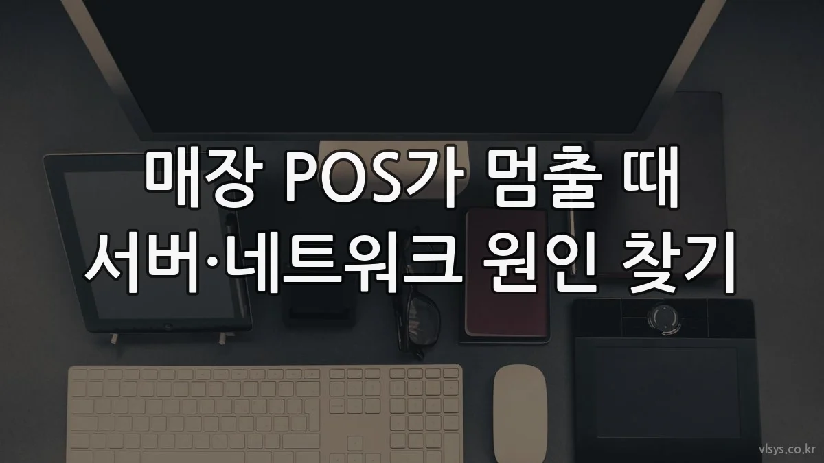 매장 POS가 멈출 때 서버·네트워크 원인 찾기